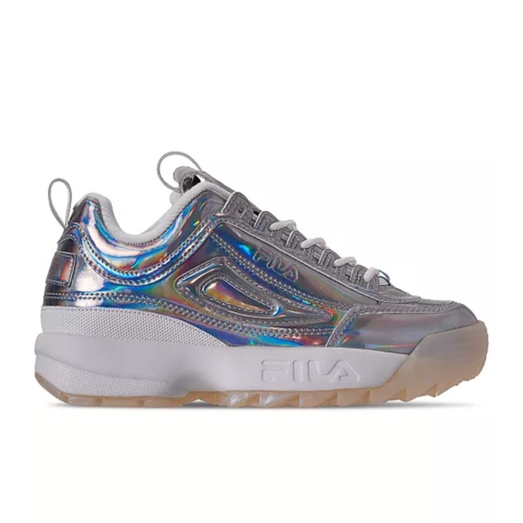 FILA Disruptor II Iridescent Metallic Sneakers ✨ - Picture 4 of 11
